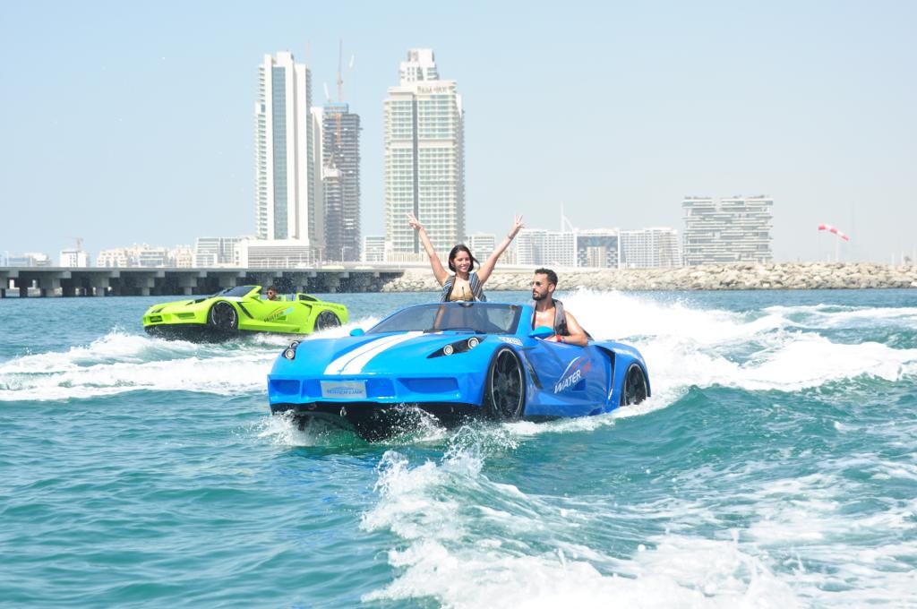 Jet Car Blue A Jet Car Dubai